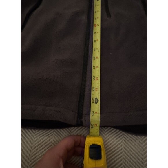 Columbia Omni Heat Shield Jacket Mens Medium Gray Hooded Full Zip Thermal - Picture 8 of 11